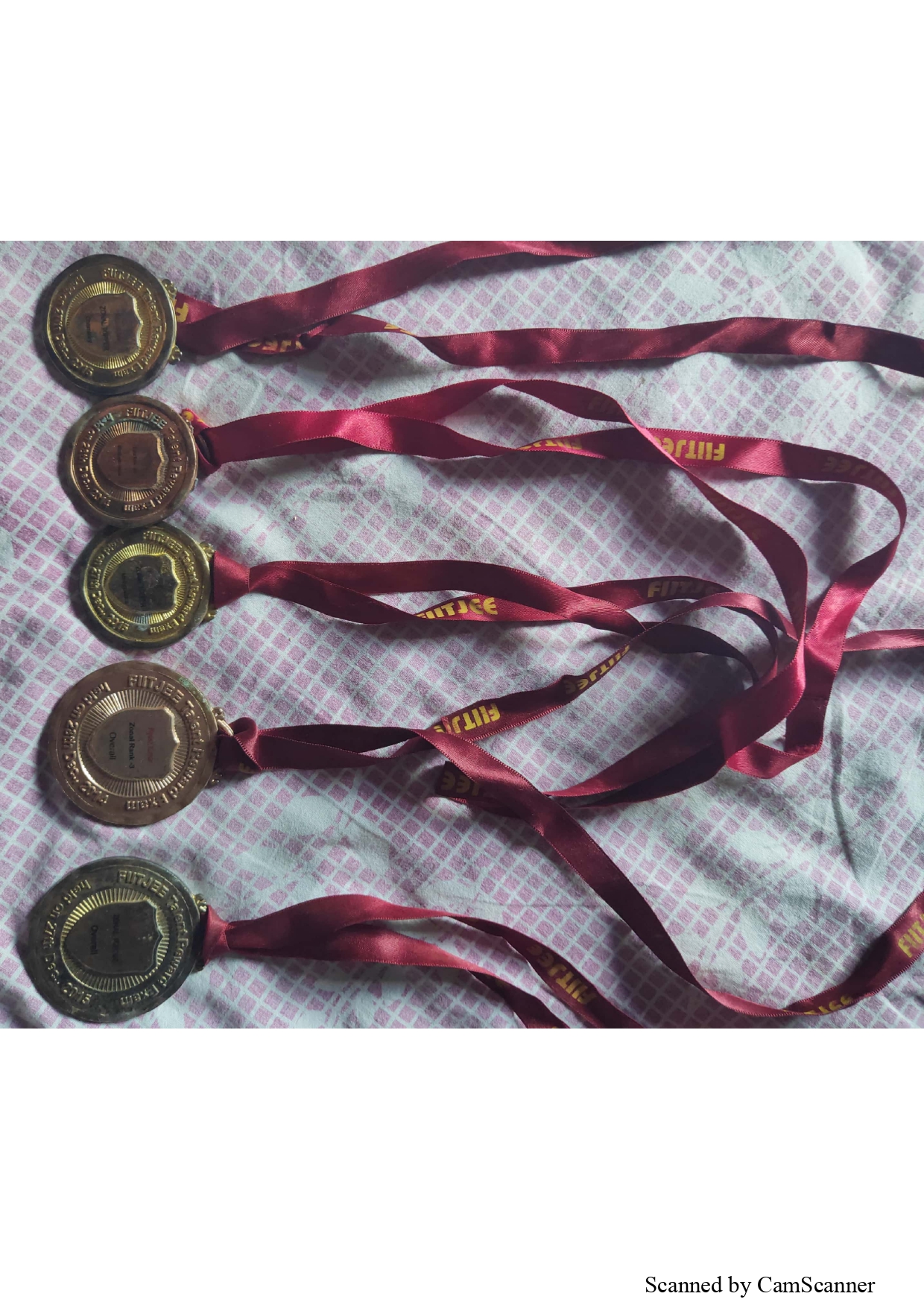 FIITJEE medals collection